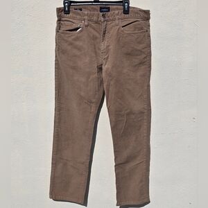 J.Crew Corduroy Pants Stretch Cotton Brown W32 L32